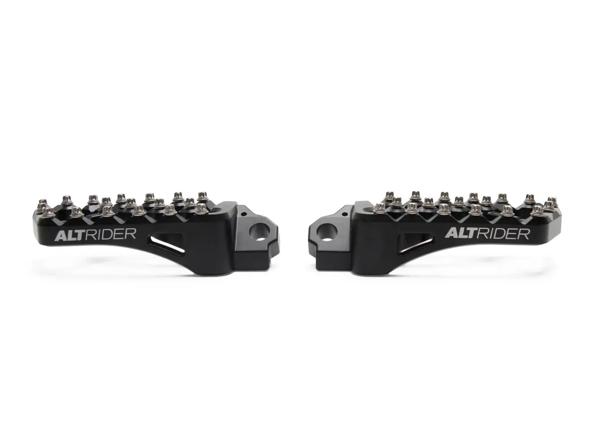 AltRider Adventure II Foot Pegs Compatible With Harley-Davidson Pan America 1250 - Heavy Duty Aluminum, Black - view 5