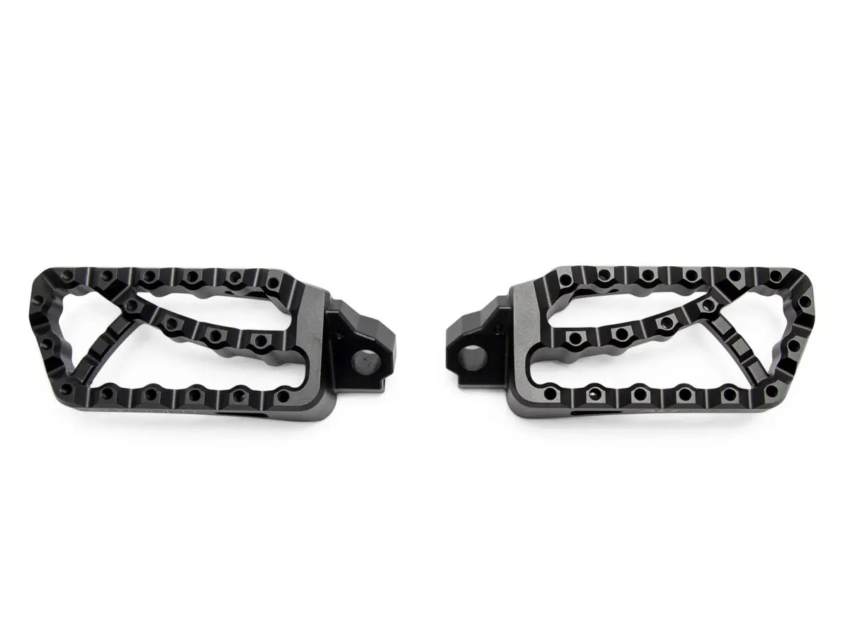 AltRider Adventure II Foot Pegs Compatible With Harley-Davidson Pan America 1250 - Heavy Duty Aluminum, Black - view 4