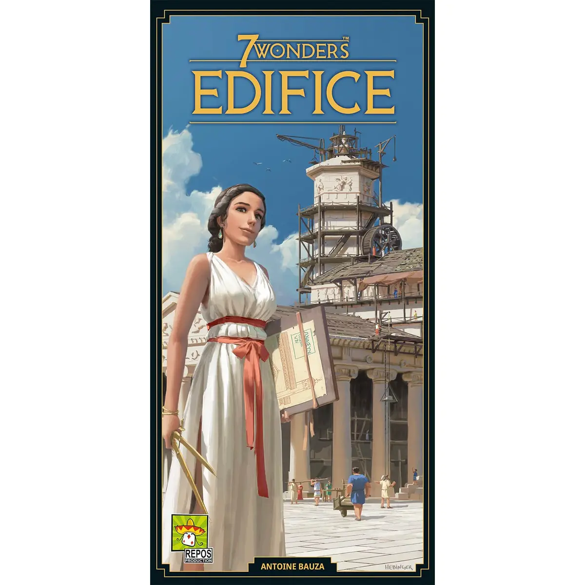 Asmodee 7 Wonders Edifices Board Game Expansion | New Challenges & Wonders for Kids & Adults - main product image