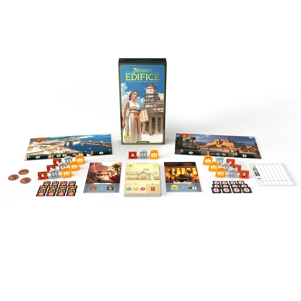 Asmodee 7 Wonders Edifices Board Game Expansion | New Challenges & Wonders for Kids & Adults - view 2
