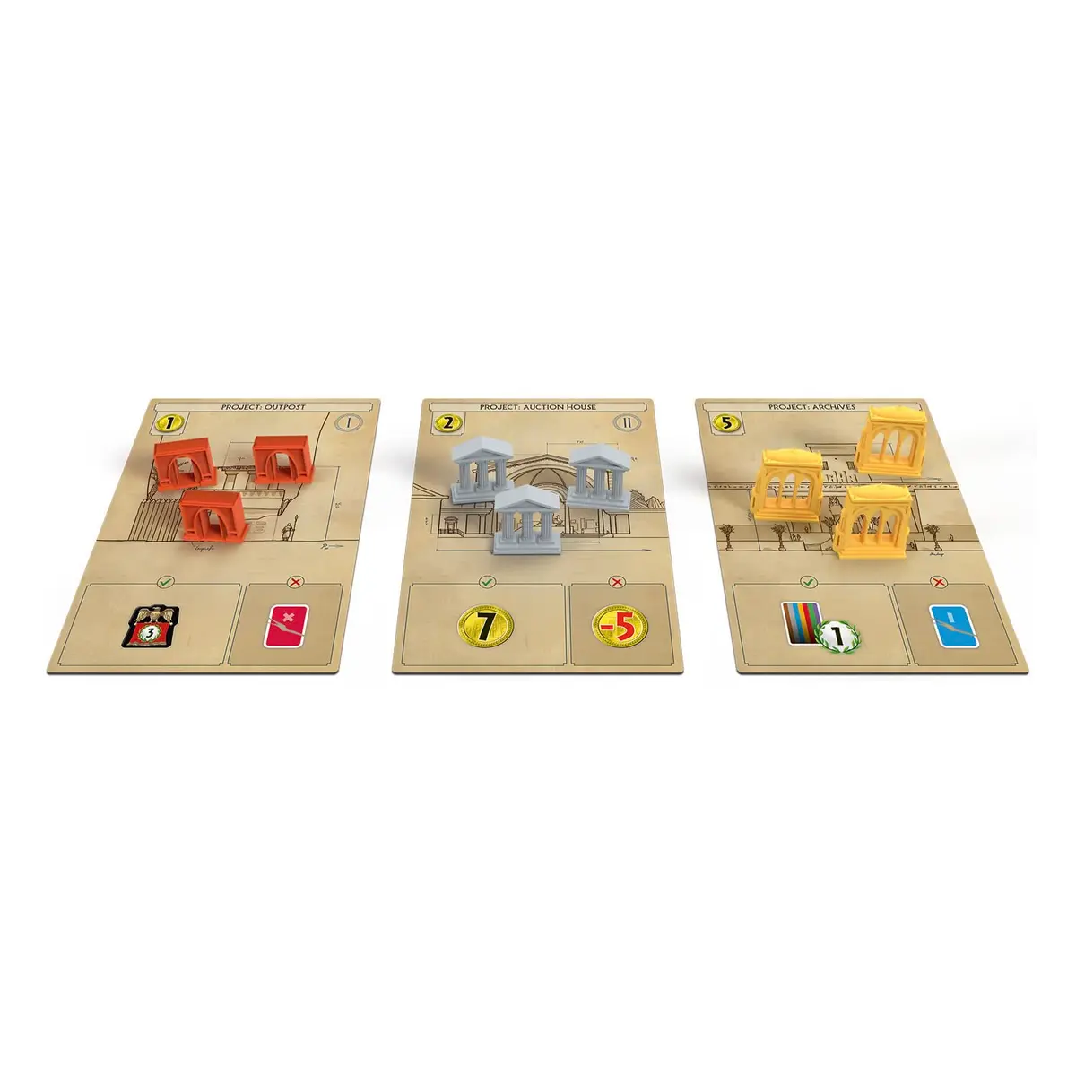 Asmodee 7 Wonders Edifices Board Game Expansion | New Challenges & Wonders for Kids & Adults - view 3