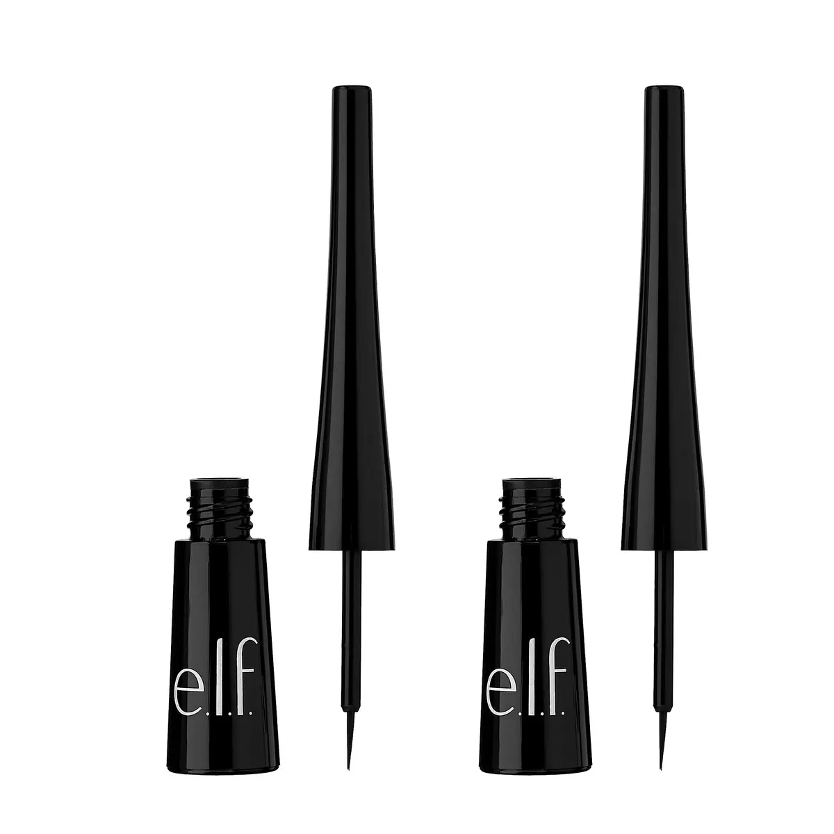 e.l.f. Expert Liquid Liner Jet Black 0.07 oz (2.07 ml) | Precise Definition with Smudge-Resistant Formula - main product image