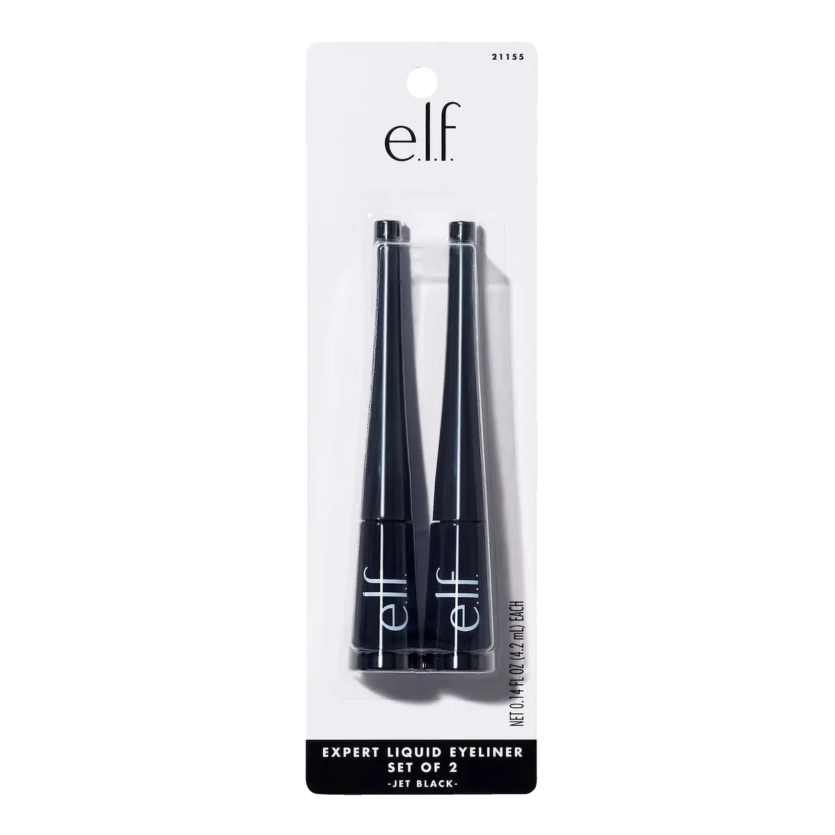 e.l.f. Expert Liquid Liner Jet Black 0.07 oz (2.07 ml) | Precise Definition with Smudge-Resistant Formula - view 3