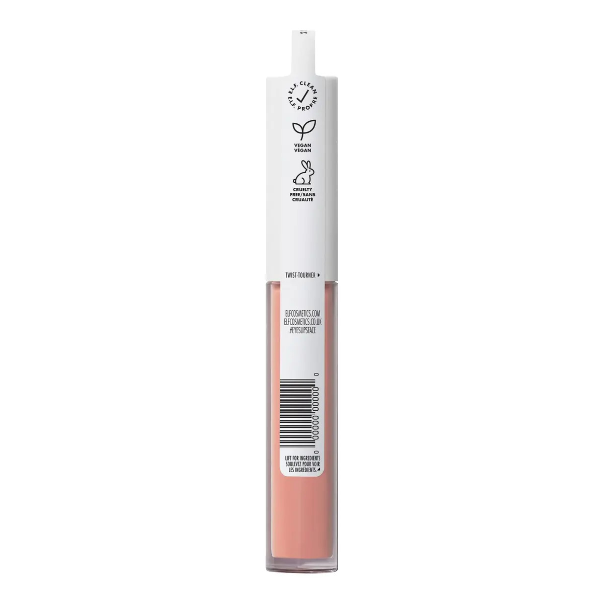 e.l.f. Lip Lacquer, Whisper Pink | High-Shine, Nourishing, Vegan Lip Gloss (0.08 Fl Oz) - view 6