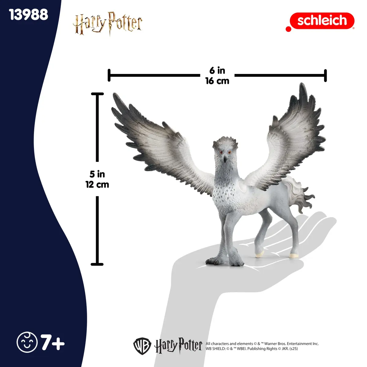 Schleich Harry Potter Buckbeak Toy Figurine 16.5 cm (6.5 inches) | ASTM-Tested for Ages 5+ - view 7