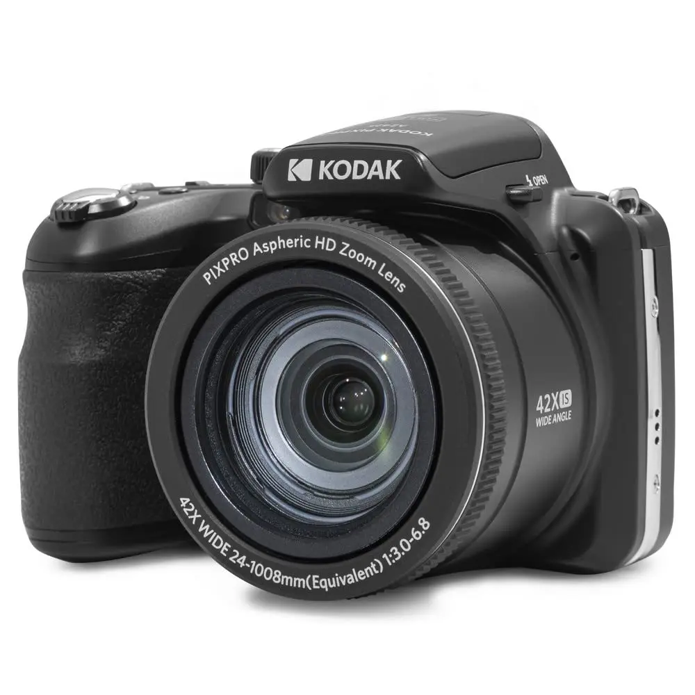 KODAK PIXPRO AZ425 20MP Digital Camera, 42x Optical Zoom, 24mm Wide Angle, Black | 1080p Full HD Video - main product image