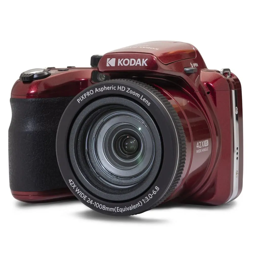 KODAK PIXPRO AZ425 Digital Camera 20MP 42x Optical Zoom Red | 1080p HD Video - main product image