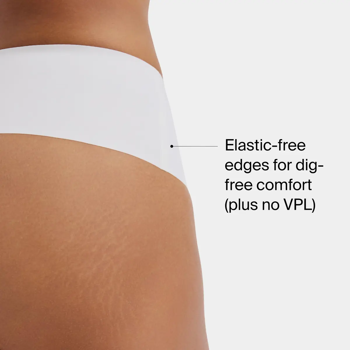 SPANX Supersmooth Undie-tectable Thong Powder | Level 2 Support, No Visible Lines (70-120 chars) - view 4