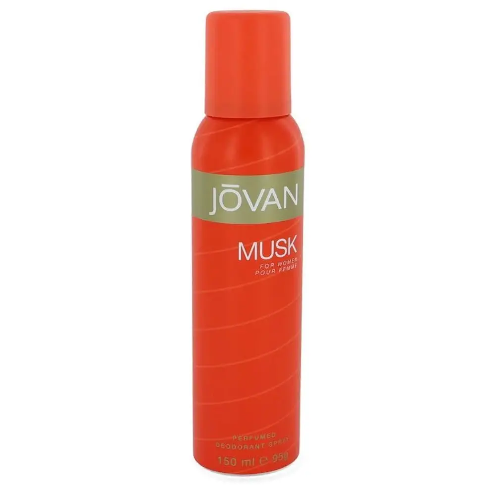 Jovan Musk Body Deodorant Spray 5 oz | Floral, Long-Lasting, Unisex - main product image