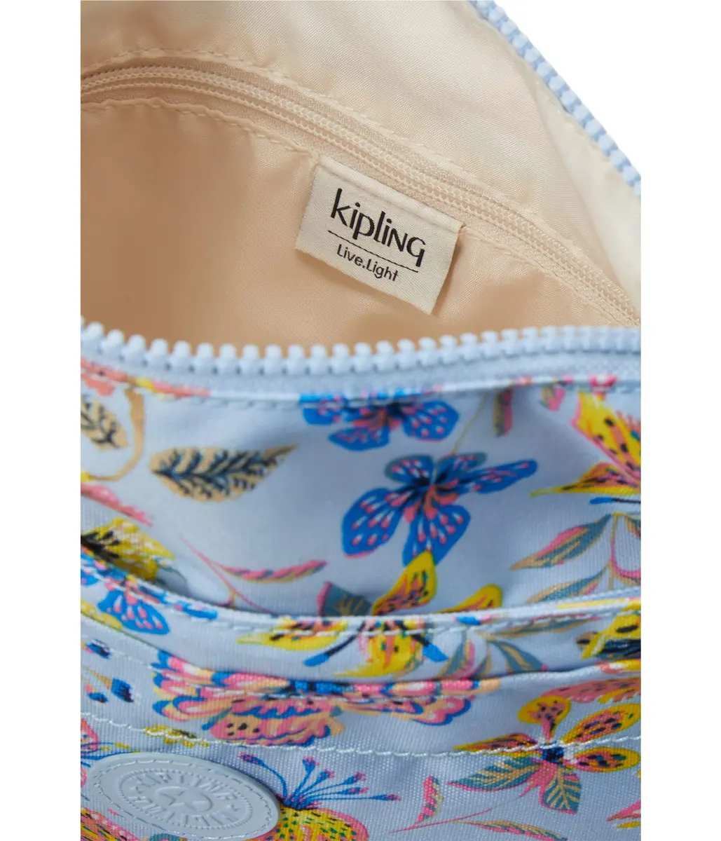 Kipling Sebastian Crossbody Bag Wild Flowers 2L (0.07 cu ft) | Lightweight Nylon Messenger Bag - view 3