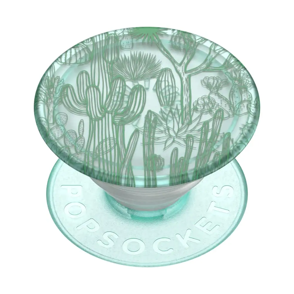 PopSockets Adhesive Phone Grip, PopPlant Cacti | Eco-Friendly, Recyclable, Secure Hold - main product image
