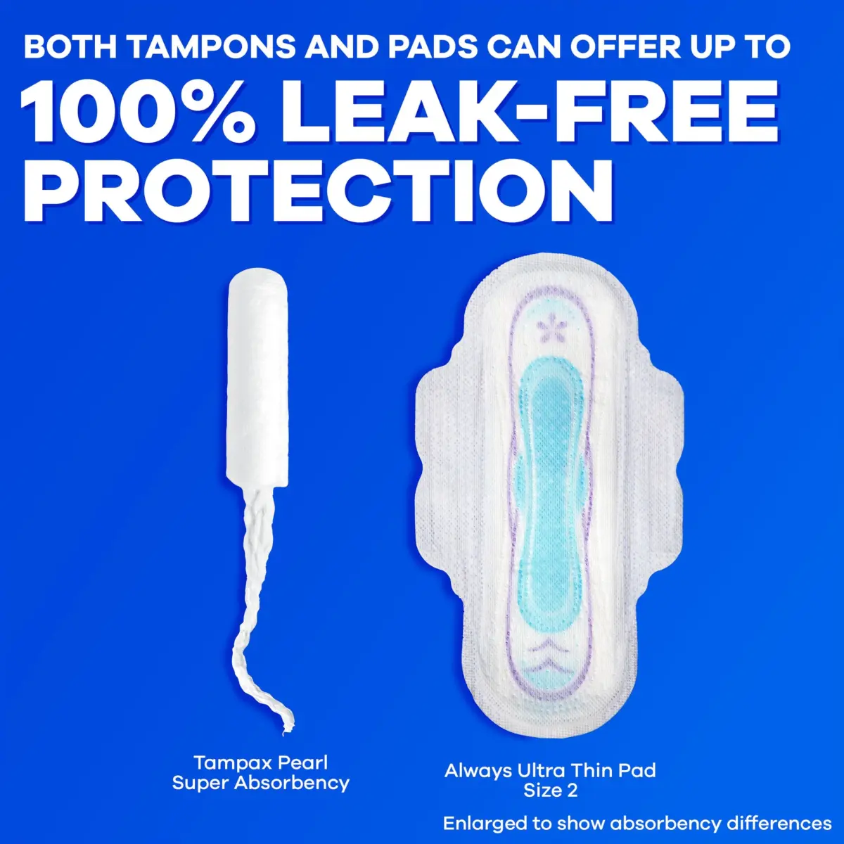 Tampax Pearl Tampons Multipack Super/Super Plus/Ultra Absorbency Unscented 102 Count | LeakGuard Braid for 8-Hour Protection - view 6
