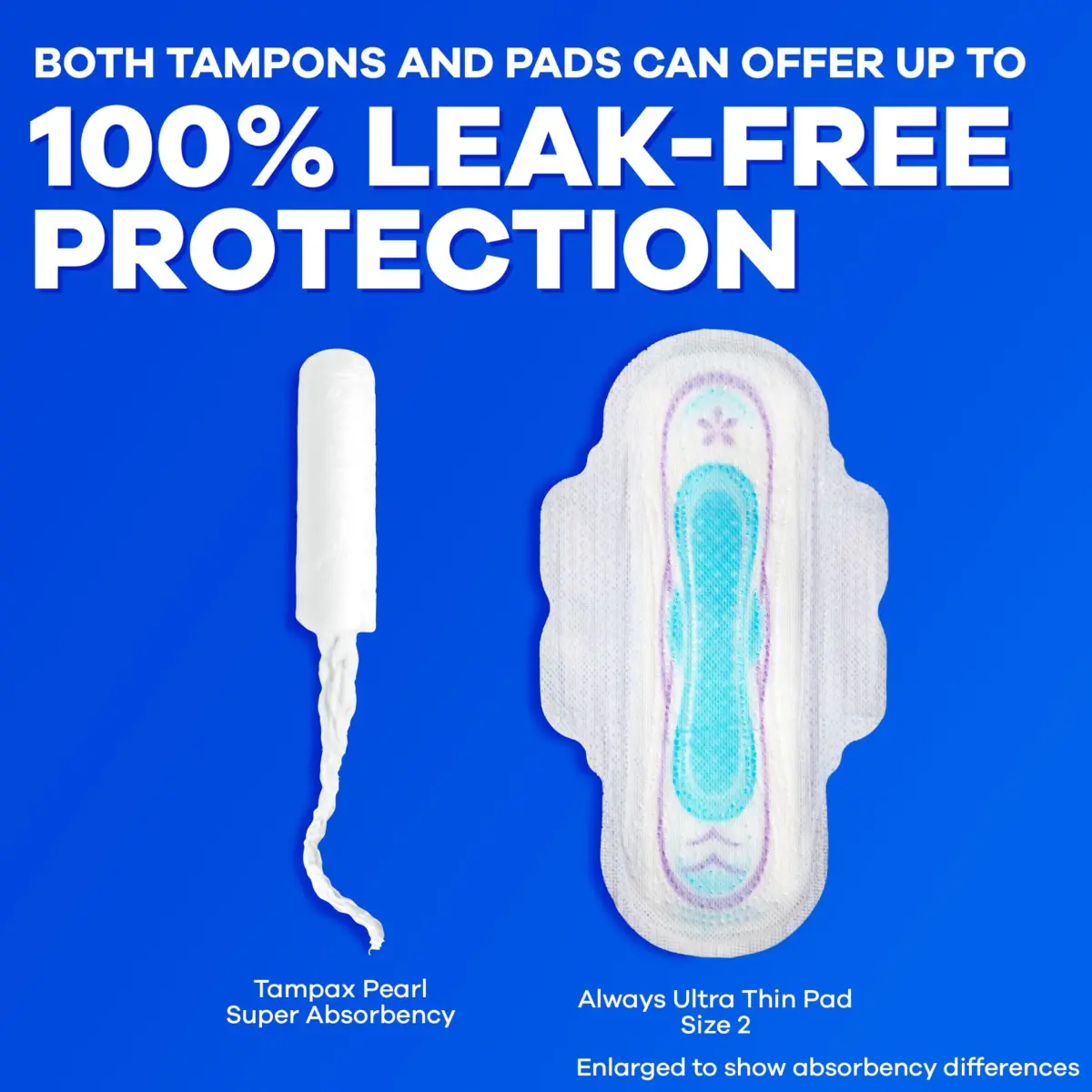 Tampax Pearl Tampons Multipack Super/Super Plus/Ultra Absorbency Unscented 102 Count | LeakGuard Braid for 8-Hour Protection - view 8
