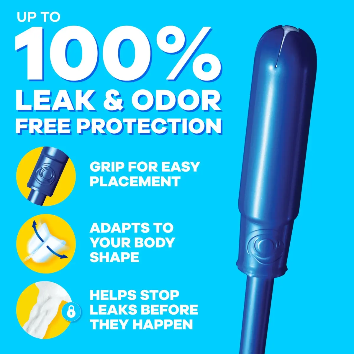 Tampax Pearl Tampons Multipack Super/Super Plus/Ultra Absorbency Unscented 102 Count | LeakGuard Braid for 8-Hour Protection - view 2