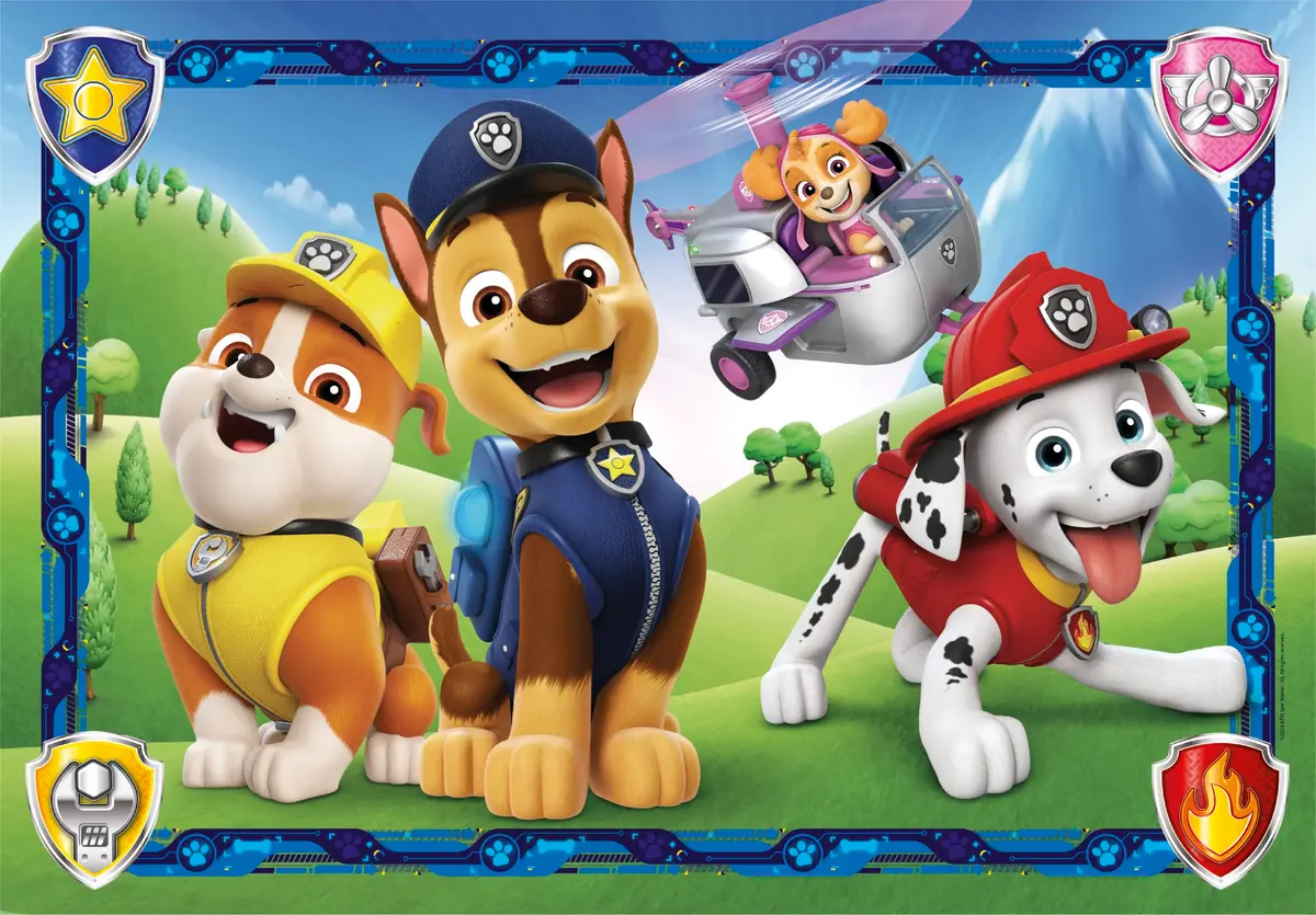 Clementoni Paw Patrol Supercolor Puzzle 104 Pieces | Educational Jigsaw for Kids Age 6+ - view 2