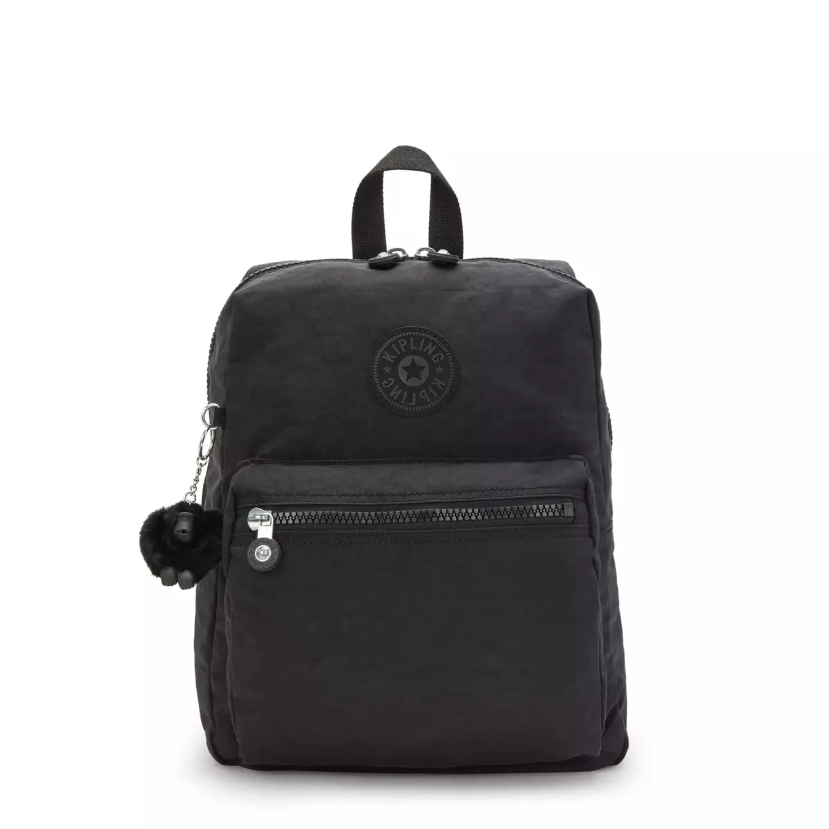 Kipling Rylie Backpack Medium Nylon Black | Lightweight Travel Companion - main product image