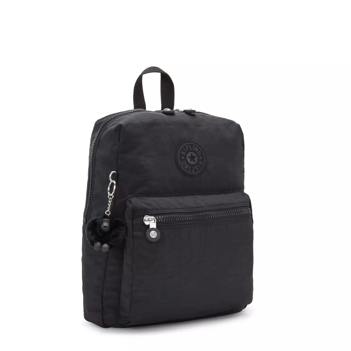 Kipling Rylie Backpack Medium Nylon Black | Lightweight Travel Companion - view 5