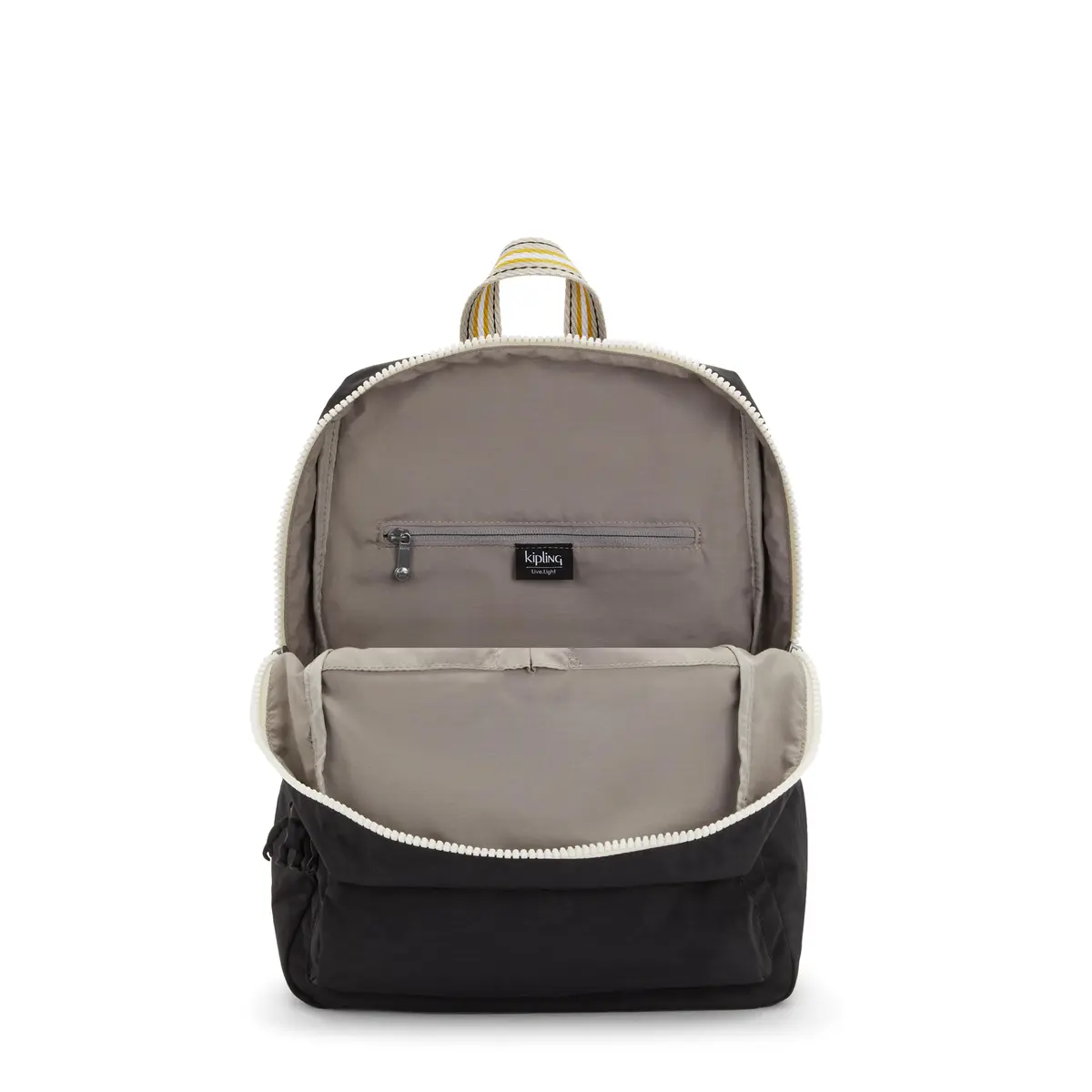 Kipling Rylie Backpack Medium Nylon Black | Lightweight Travel Companion - view 4
