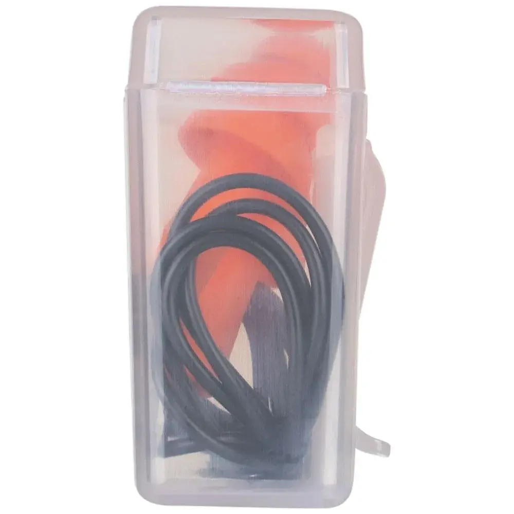 Klein Tools Corded Earplugs 25dB NRR Orange 6-Pack | Reusable Noise Protection with Case - view 7
