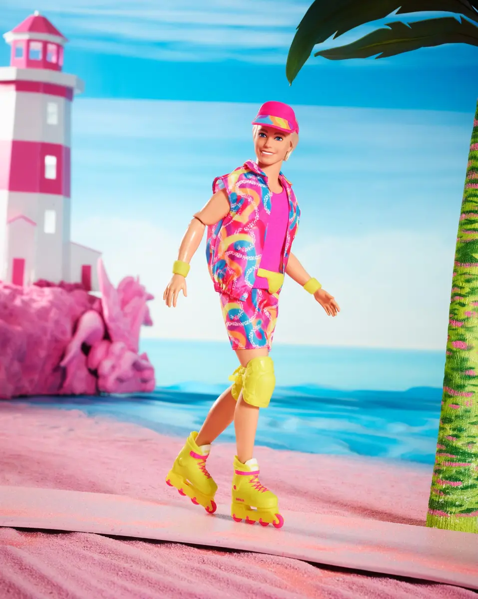 Barbie Ken Doll in Inline Skating Outfit The Movie Exclusive | Collectible Skating Doll for Fans & Kids - view 5
