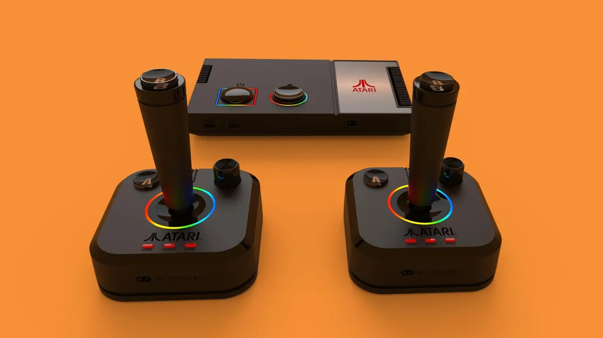 My Arcade Atari Game Station Pro Retro Console with 200+ Games & Wireless Joysticks | 1.45 kg (3.19 lb) - view 7