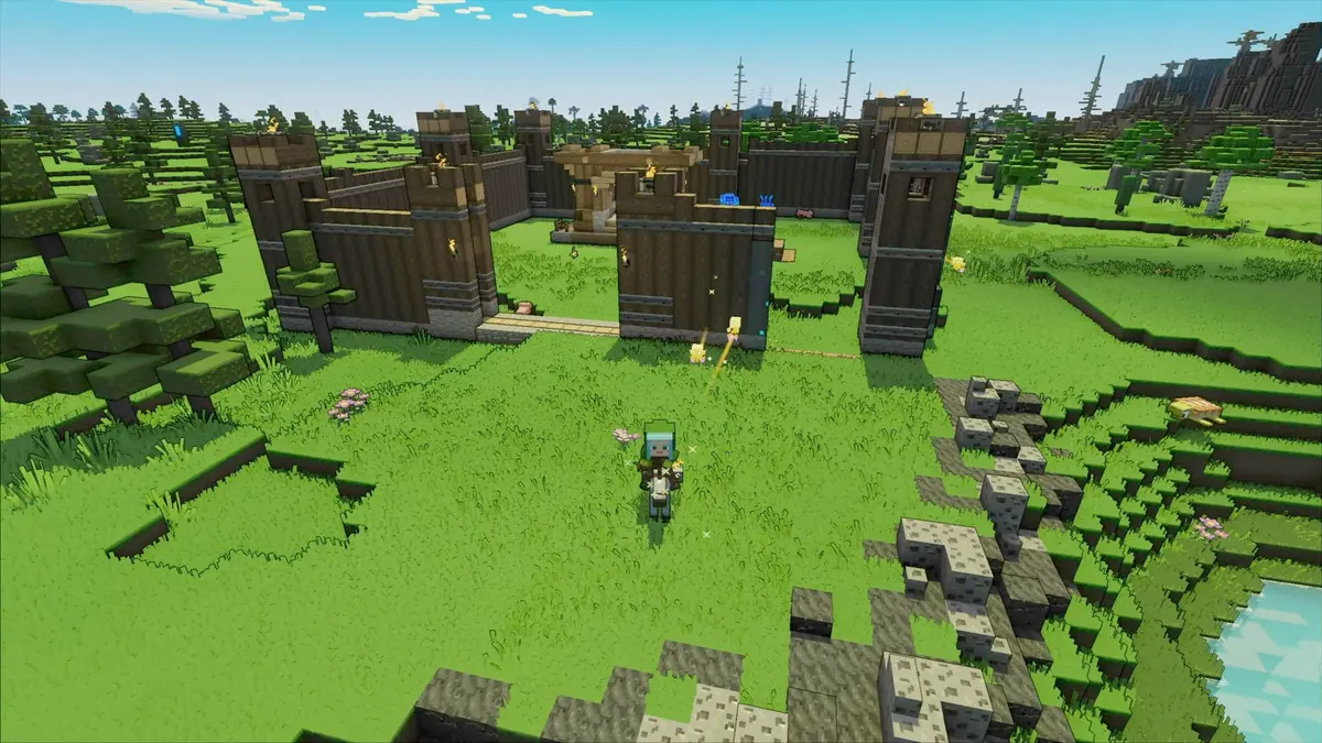 GSWQUJO Minecraft Legends - Deluxe Edition - PS5 | Rich World, Six Skins, Multiplayer Support - view 9