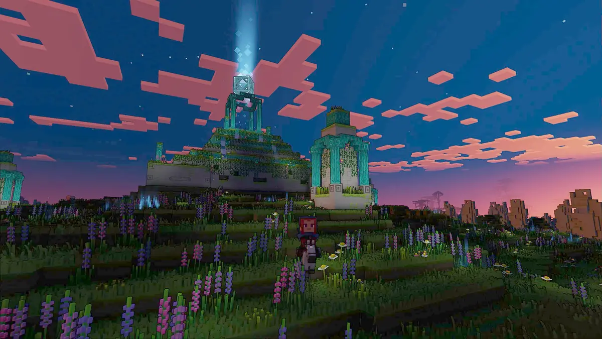 GSWQUJO Minecraft Legends - Deluxe Edition - PS5 | Rich World, Six Skins, Multiplayer Support - view 3