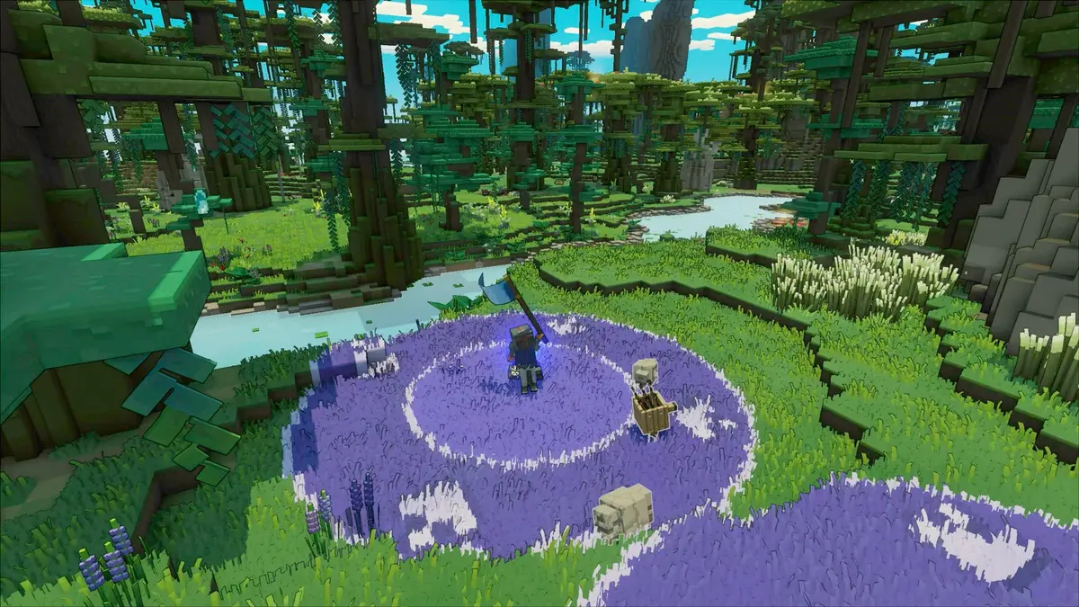 GSWQUJO Minecraft Legends - Deluxe Edition - PS5 | Rich World, Six Skins, Multiplayer Support - view 4