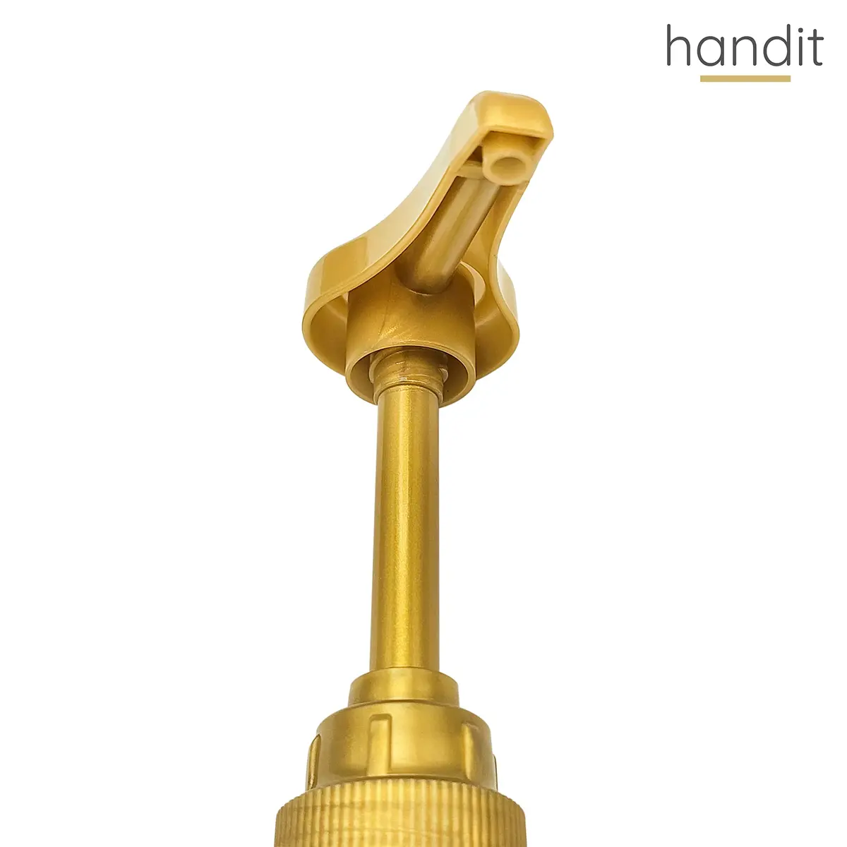 HANDIT Gold Coffee Syrup Pumps | Fits 750ml (25.4oz) Bottles | 2-Pack | Dispenses 0.5oz Per Stroke - view 4