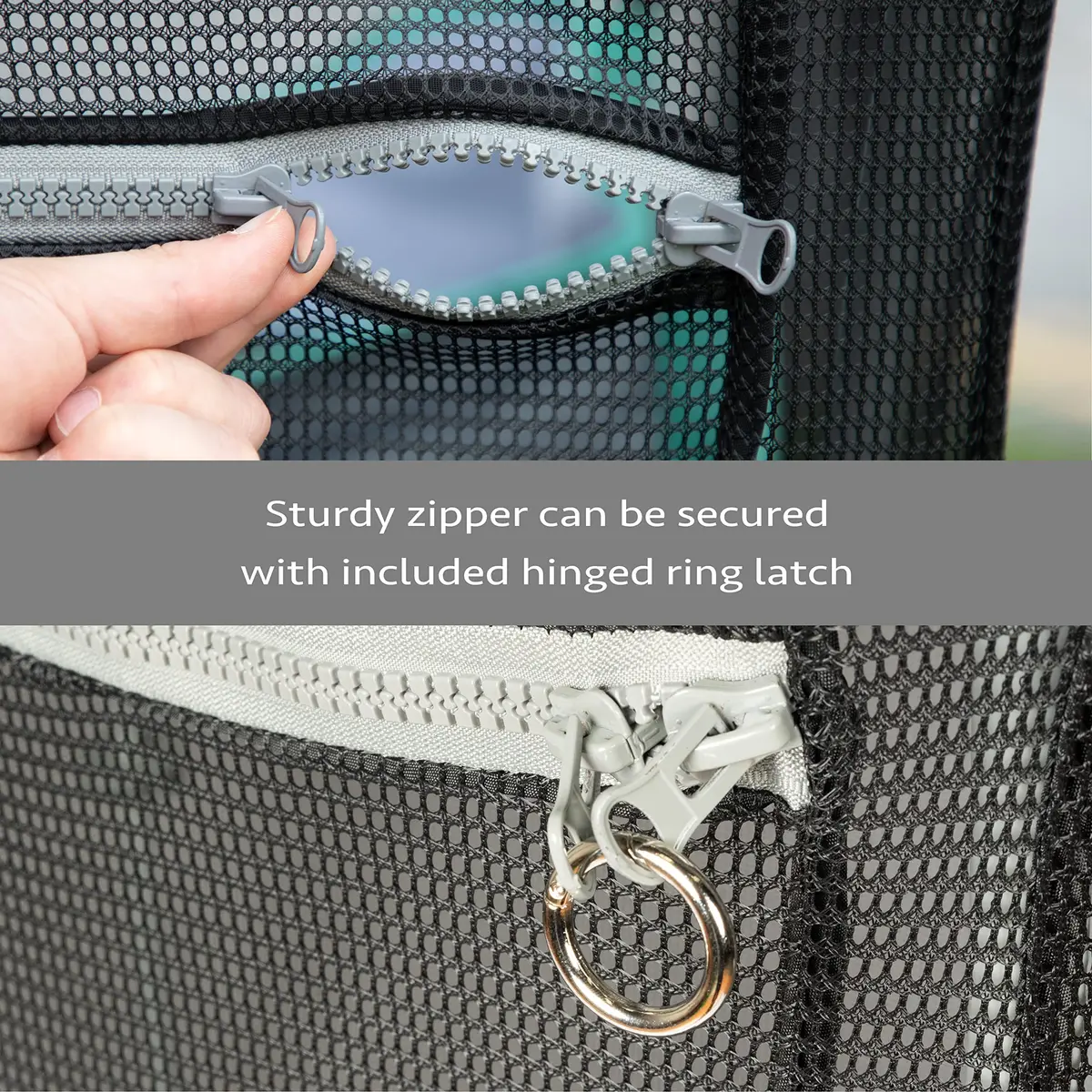 Kitty City Outdoor Catio Cover Replacement | Durable Mesh for Mega Kit (46.75 inches) - view 4