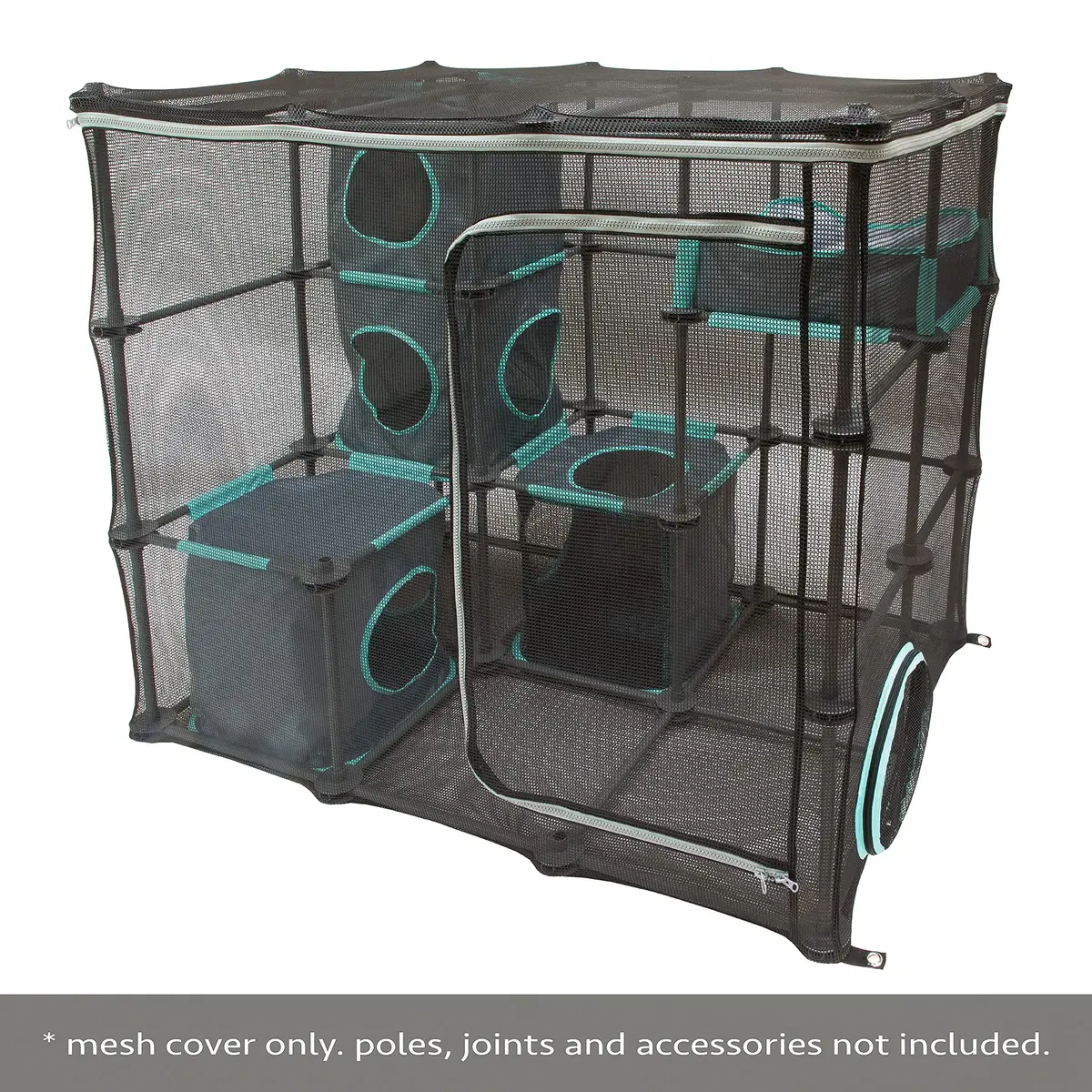 Kitty City Outdoor Catio Cover Replacement | Durable Mesh for Mega Kit (46.75 inches) - view 2