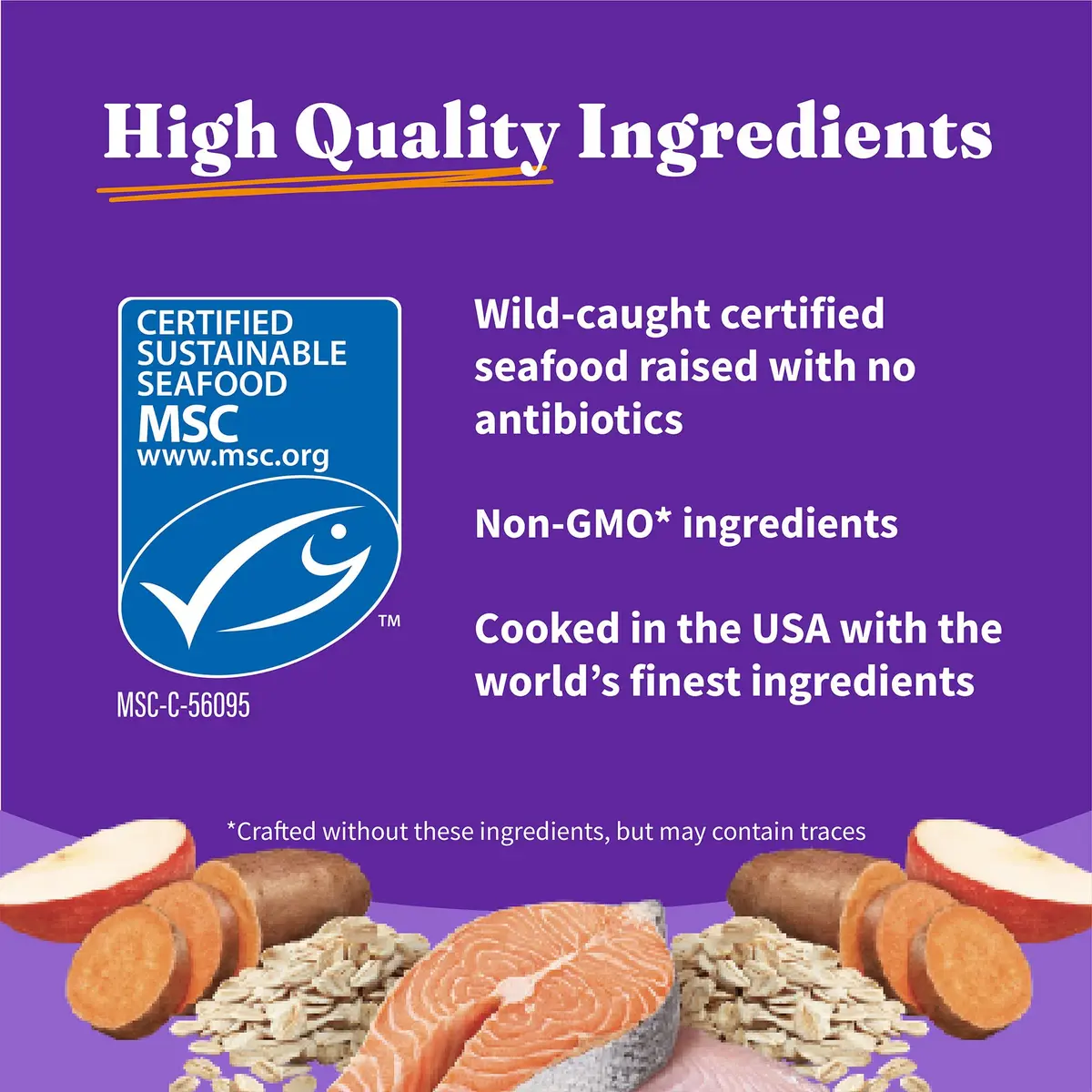 Halo Holistic Dry Dog Food, Wild-Caught Salmon & Whitefish Recipe, 3.5 lb | Supports Digestive & Skin Health - view 7
