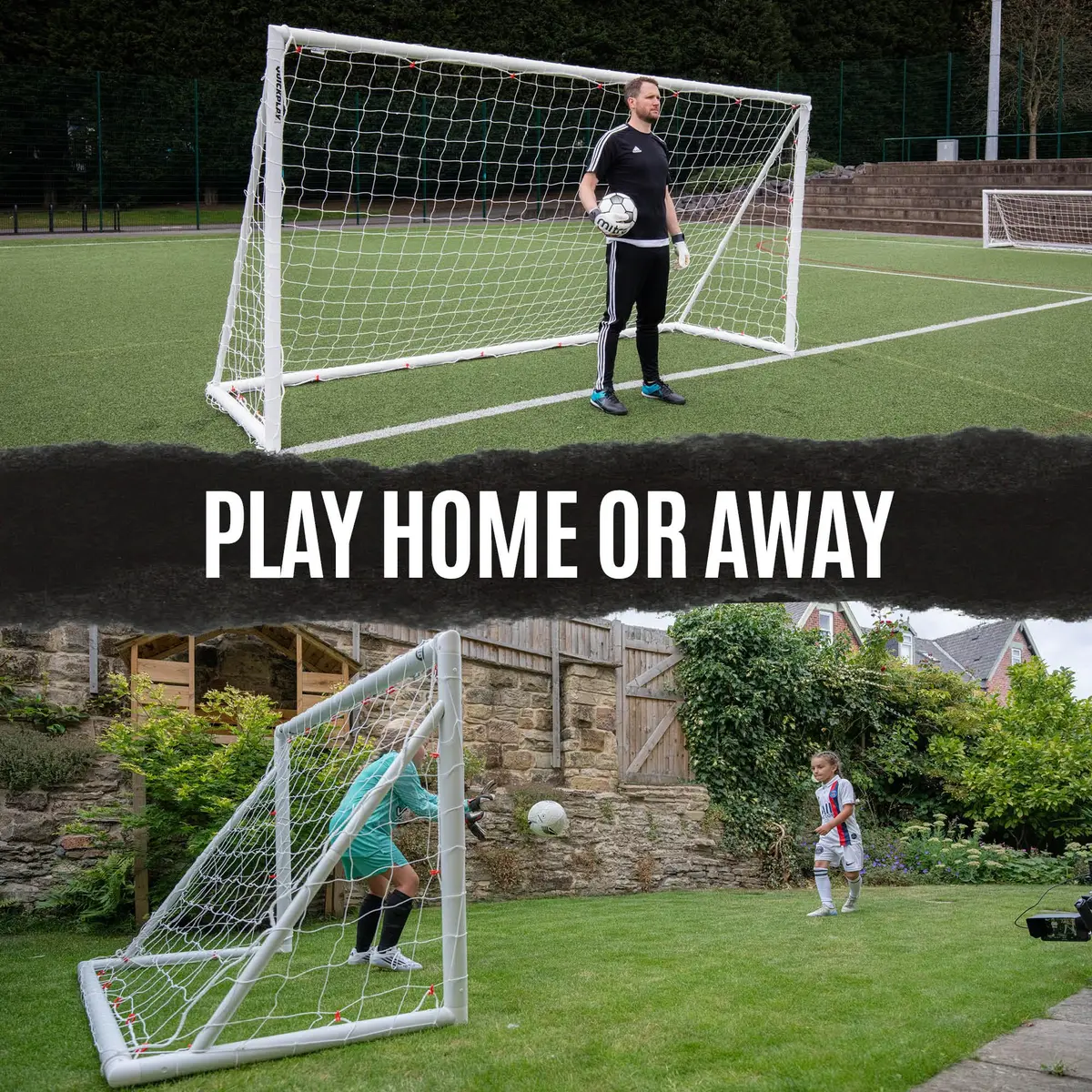 QUICKPLAY Q-Fold 8x5 Folding Soccer Goal Weatherproof PVC U9-U10 | Fast Setup & Durable - view 4