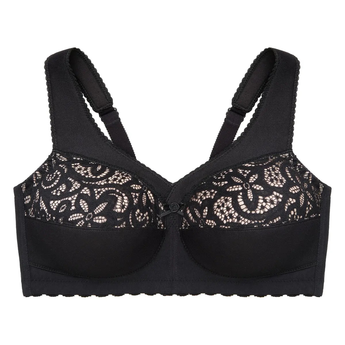 Glamorise Plus Size MagicLift Cotton Support Bra Wirefree 36D | Comfort & Support - view 4