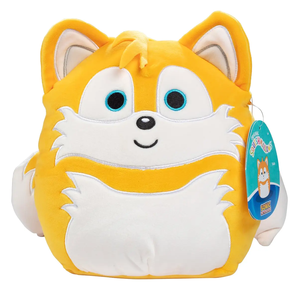 Squishmallows 8-Inch Tails Sonic Plush Toy for Kids, Unisex, Soft & Cuddly (8 inches) - main product image