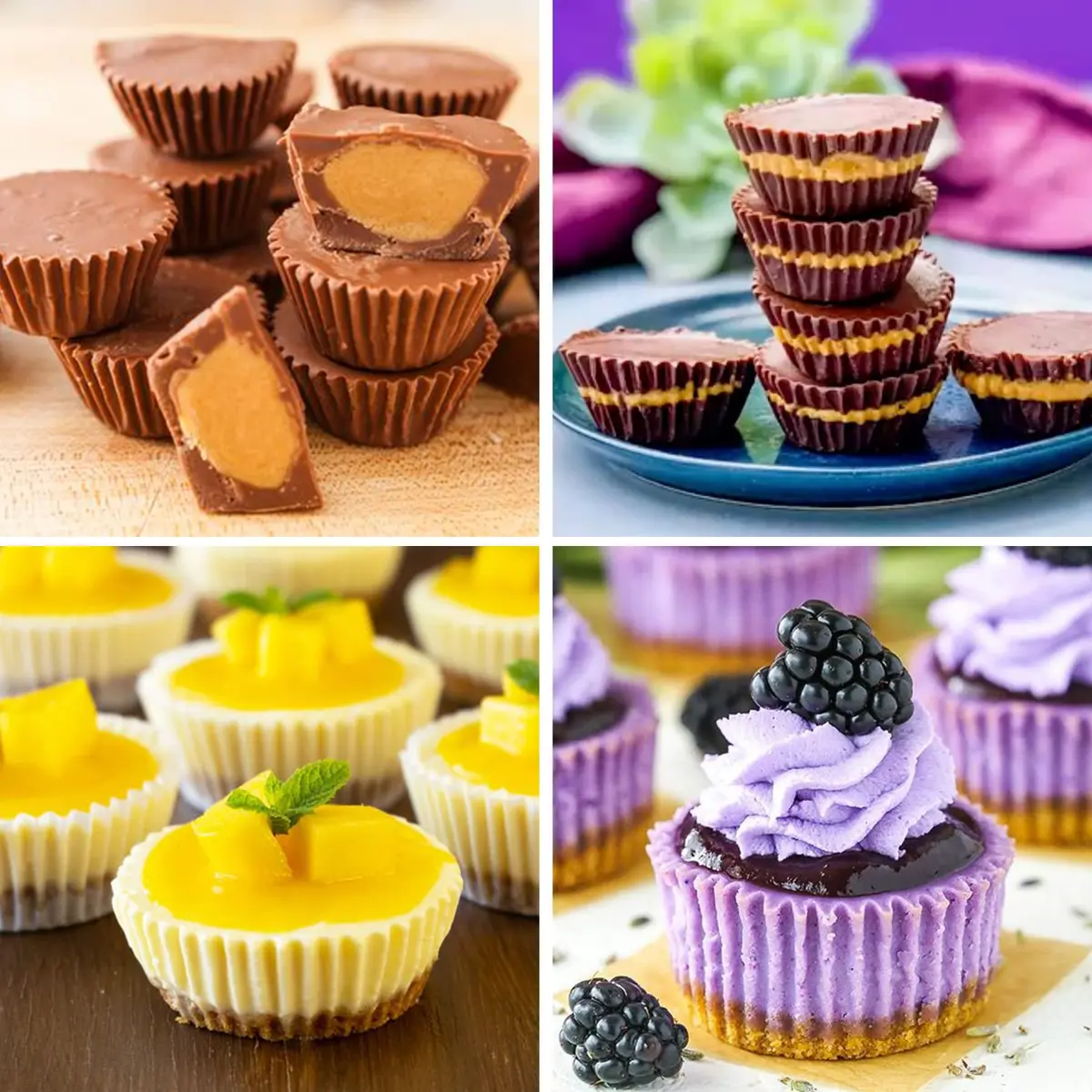 Sidosir Peanut Butter Cup Mold 3pcs | Silicone Mini Tart Pan for Fat Bombs & Brownies - view 7