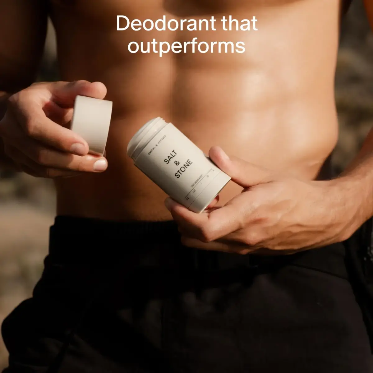 Salt & Stone Aluminum-Free Deodorant Neroli & Basil 73.7g (2.6 oz) | 48-Hour Odor Protection - view 6