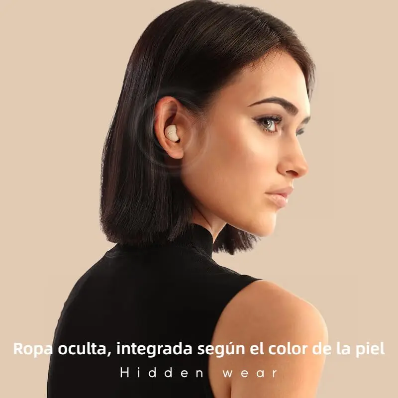 Xmenha Smallest Invisible Wireless Earbuds | Ultra Mini Bluetooth Micro Sleep Earphones - view 2