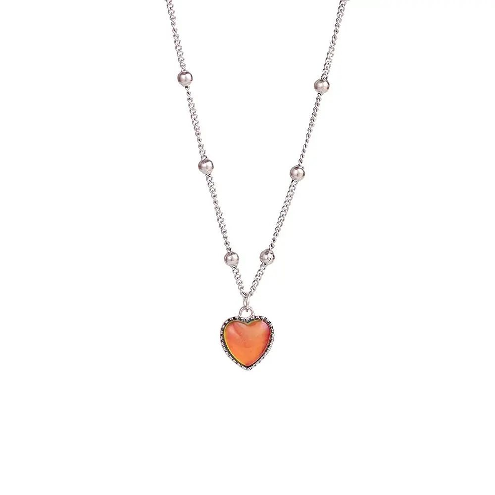 Yocoyee Color Changing Ring & Necklace Set | Mood Emotion Temperature Copper (70-120 chars) - view 2