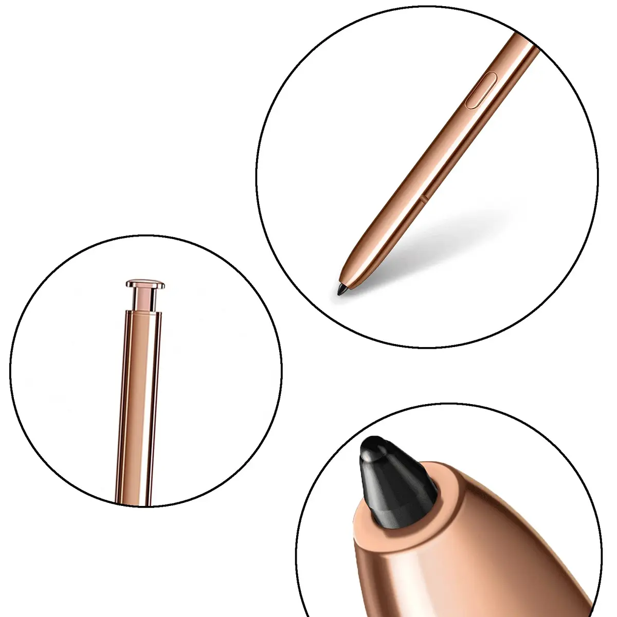 PCTC Note 20 Pen (withBluetooth) Replacement for Samsung Galaxy Note 20 Ultra 5G Mystic Bronze | Precise Pressure & Bluetooth Control - view 5