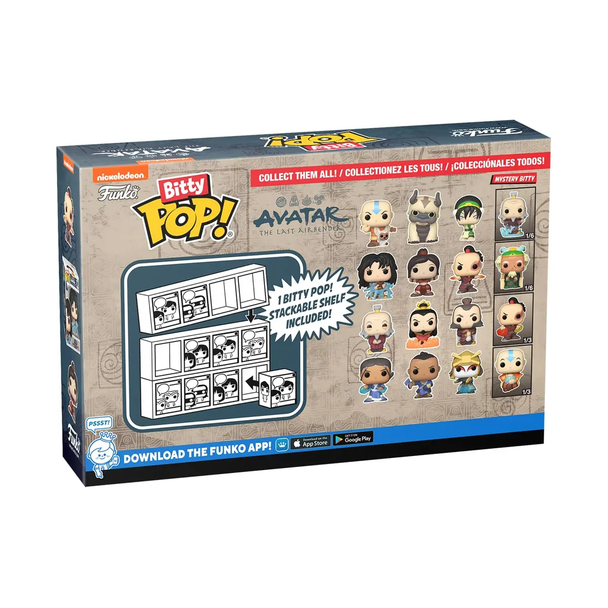 Funko Bitty POP! Avatar: TLA Katara, Sokka, Suki + Mystery 4-Pack | 2.3 cm (0.9 inch) Vinyl Figures - view 3