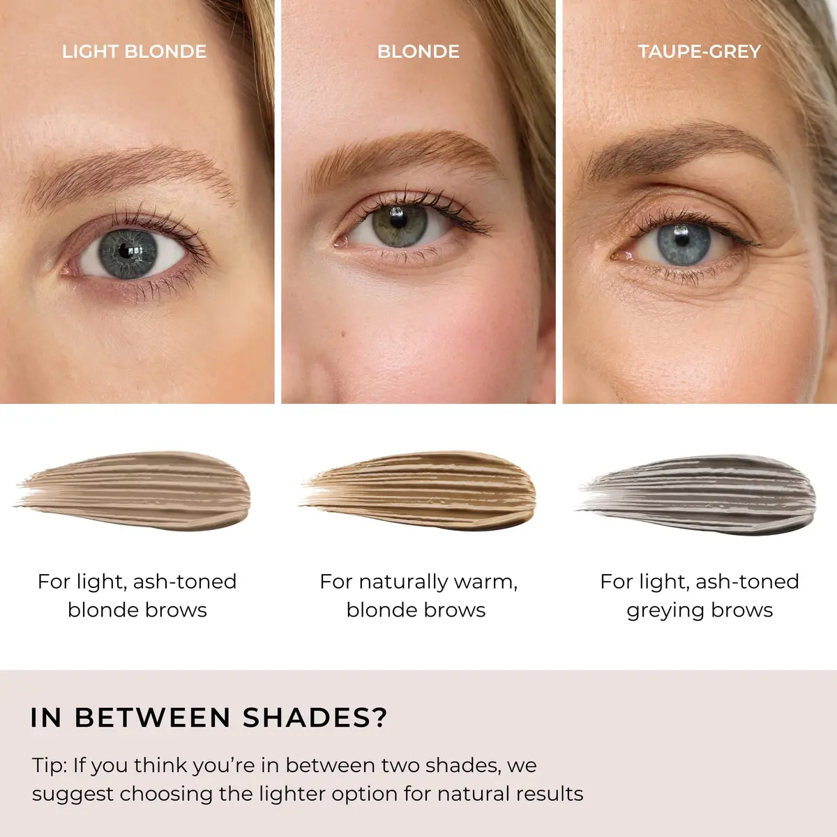 WUNDERBROW Waterproof Eyebrow Gel, Taupe-Grey | Vegan & Cruelty-Free, 0.11 Oz - view 3