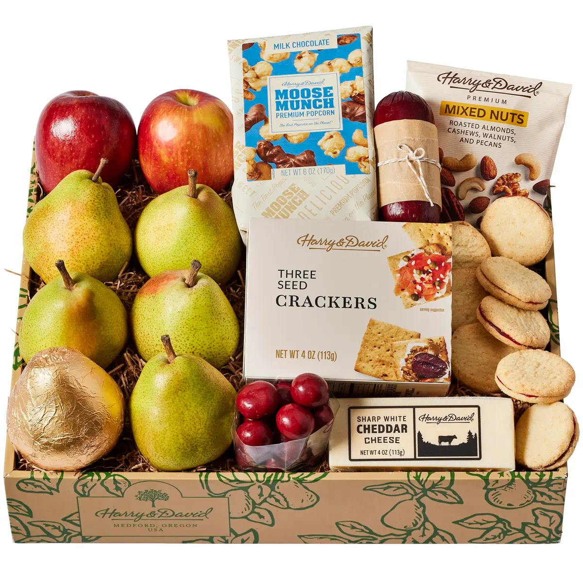 Harry & David Bear Creek Gift Box | Gourmet Snack Assortment, Sweet & Savory, 13 Pieces - main product image
