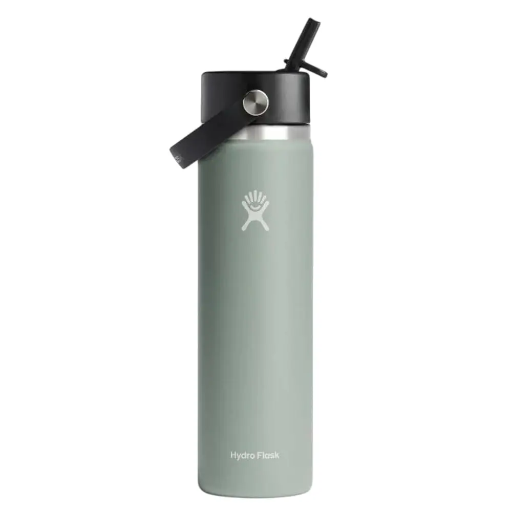 Hydro Flask Wide Flex Straw Cap Water Bottle 710ml (24 Oz) | Insulated Stainless Steel for 24 Hours Cold - main product image