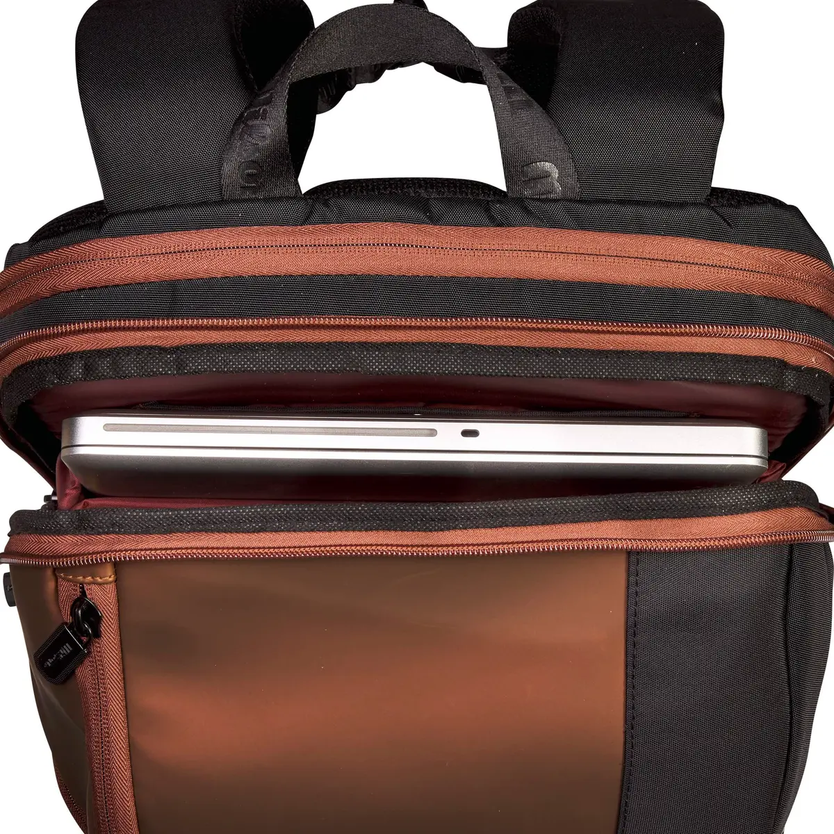 Wilson Pro Staff V14 Super Tour Tennis Backpack - Brown | Holds up to 2 Rackets, Laptop & Snacks - view 9