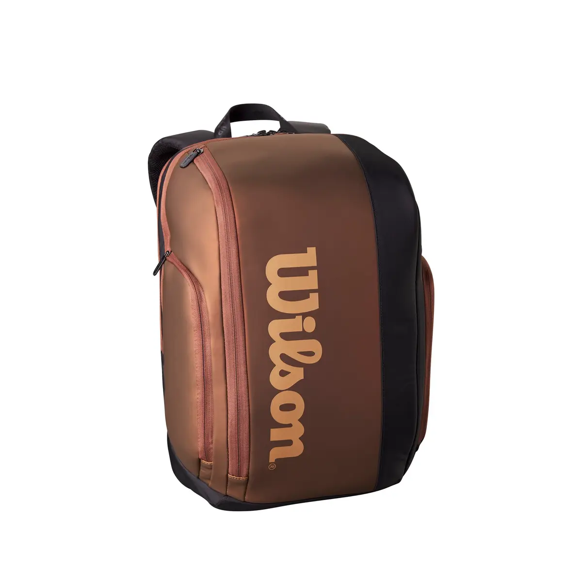 Wilson Pro Staff V14 Super Tour Tennis Backpack - Brown | Holds up to 2 Rackets, Laptop & Snacks - view 2