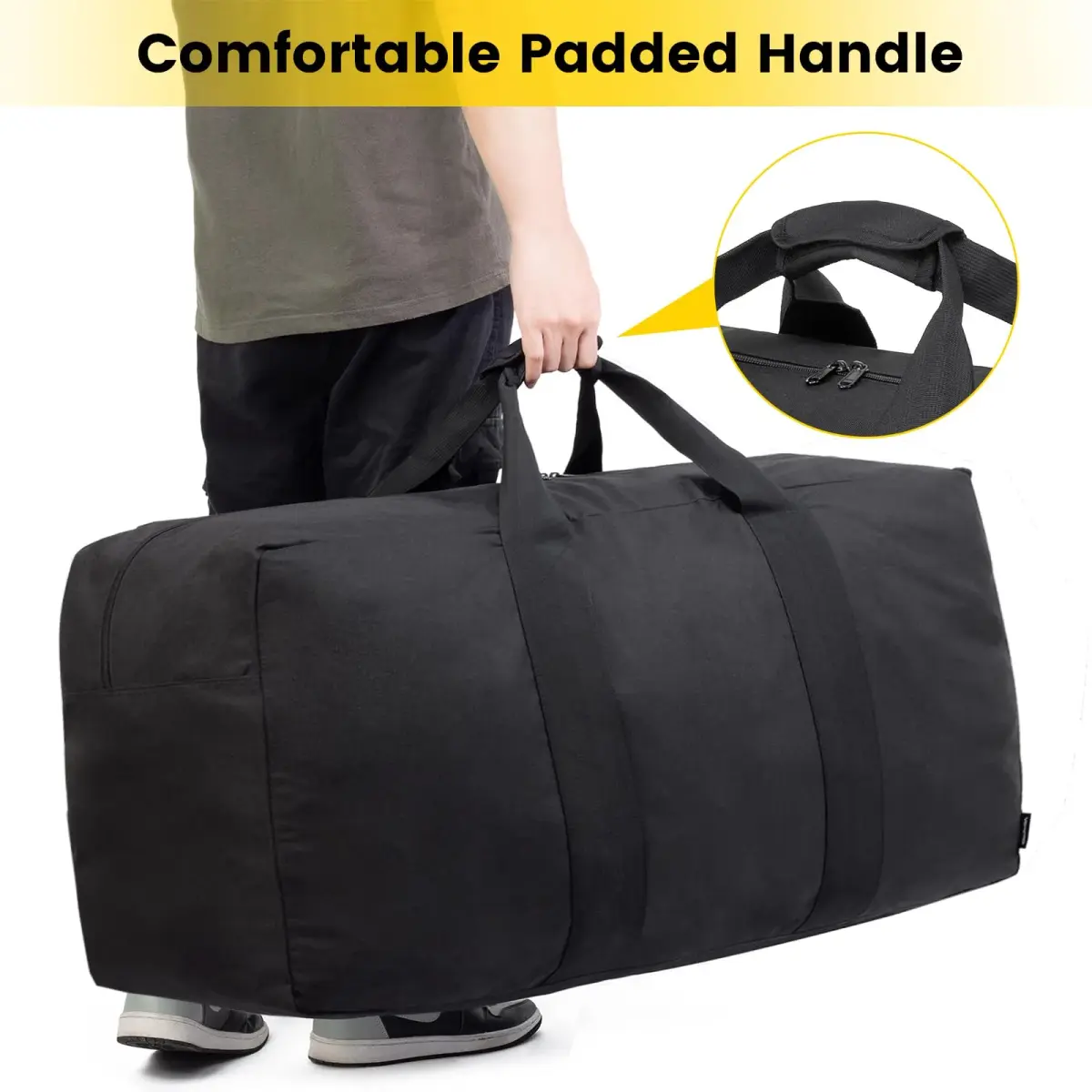 Vorspack Extra Large Duffle Bag 150L (91.4cm x 43.2cm x 38.1cm) | Heavy-Duty Travel Gear Bag - view 5