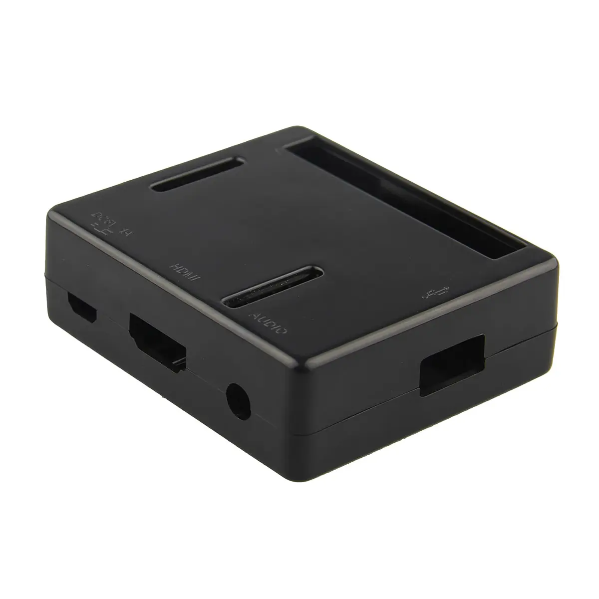 eleUniverse ABS Case with Cooling Fan for Raspberry Pi 3 Model A+ | Durable, lightweight ABS case with 4 fans, easy access ports, 72x62x23mm - view 8