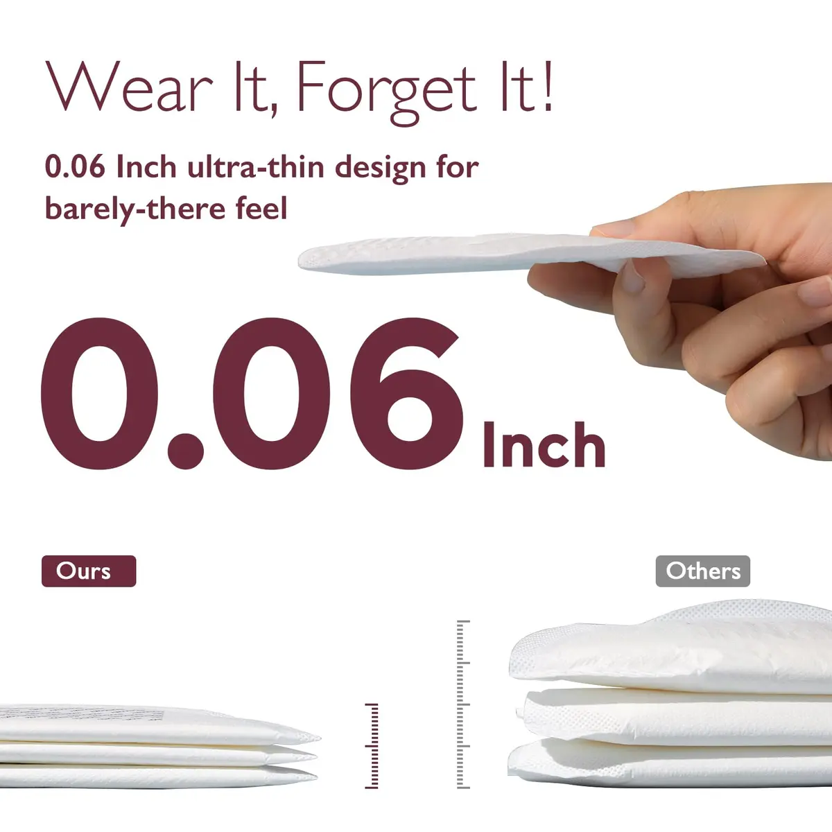 Momcozy Ultra-Thin Disposable Nursing Pads 60 Count | Ultra-Absorbent No-Leak - view 2