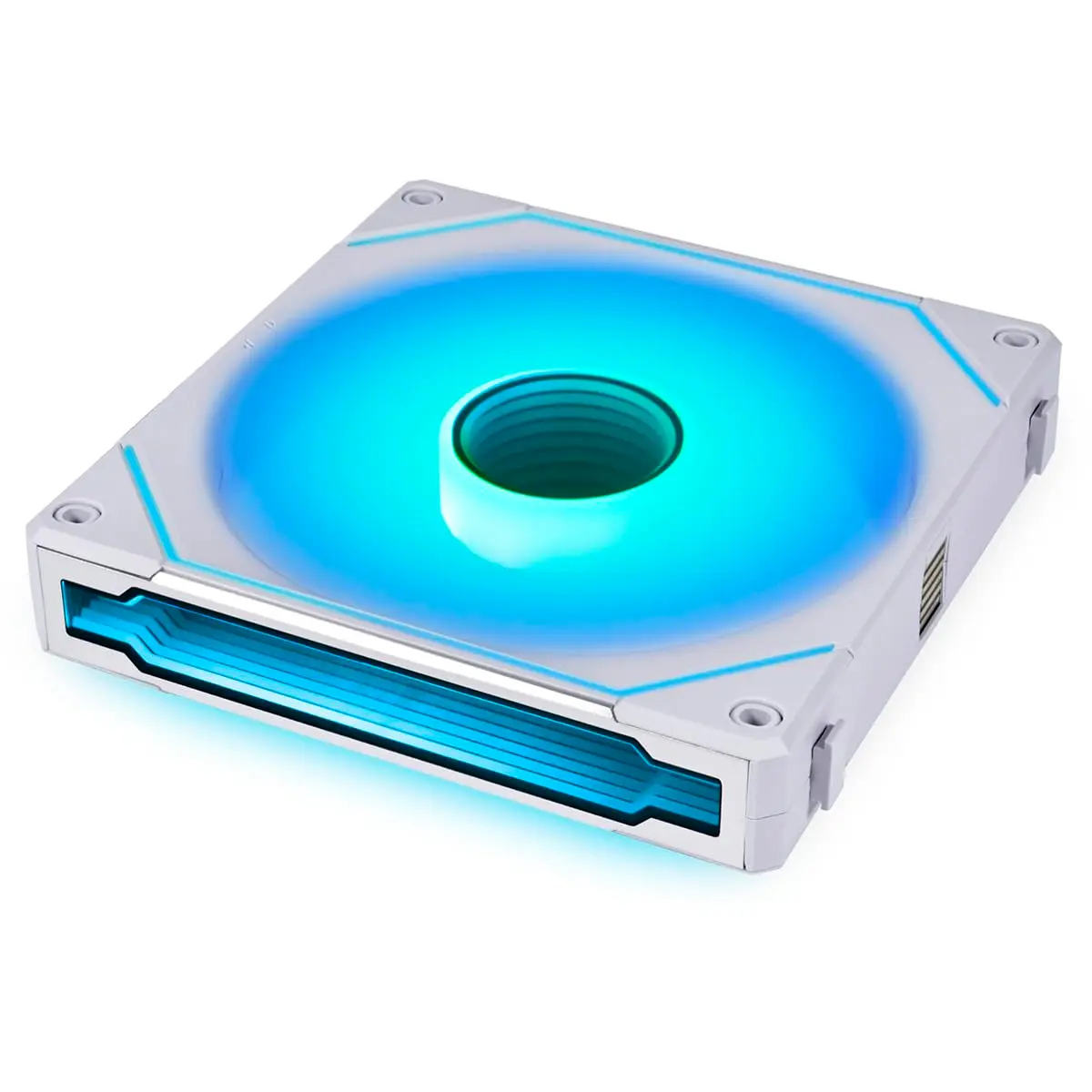 Lian Li SL-Infinity Fluid Dynamic Bearing 140mm Case Fan - White | Quiet Airflow with Copper Bearings - main product image